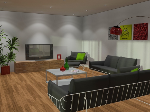 Megan Jones' Blog- 3D Visualisation- Apartment Interior 04